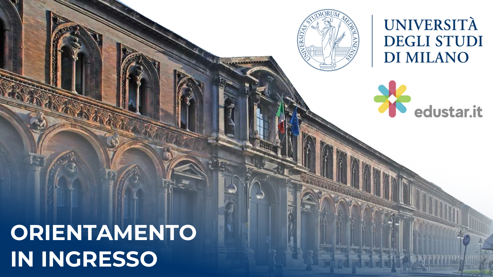 Immagine articolo L'Università La Statale di Milano adotta la nostra piattaforma per l'orientamento in ingresso
