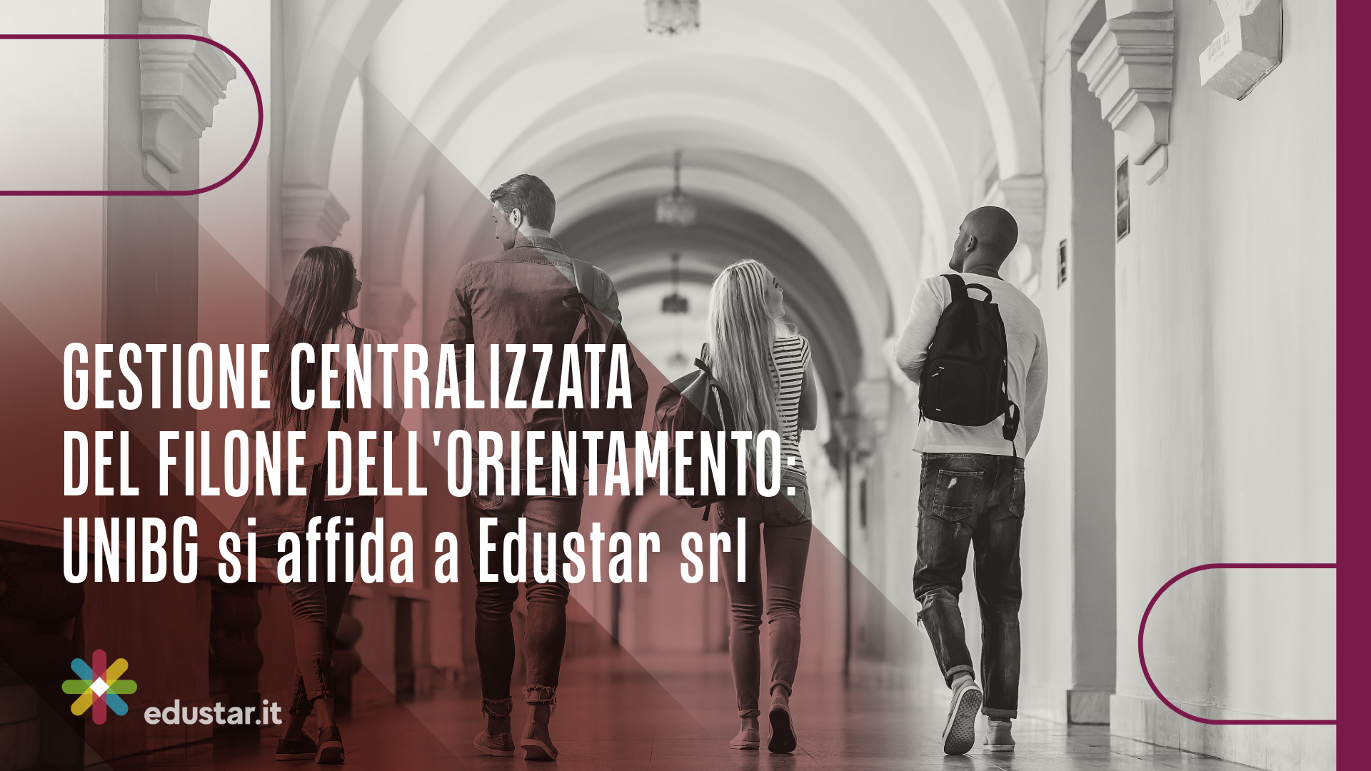 Immagine articolo L’Università di Bergamo sceglie UNIFARE per gestire tutto il Filone dell'Orientamento