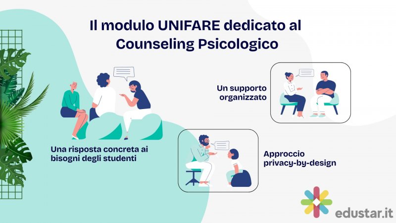 Immagine articolo Edustar lancia il nuovo modulo UNIFARE dedicato al Counseling Psicologico 