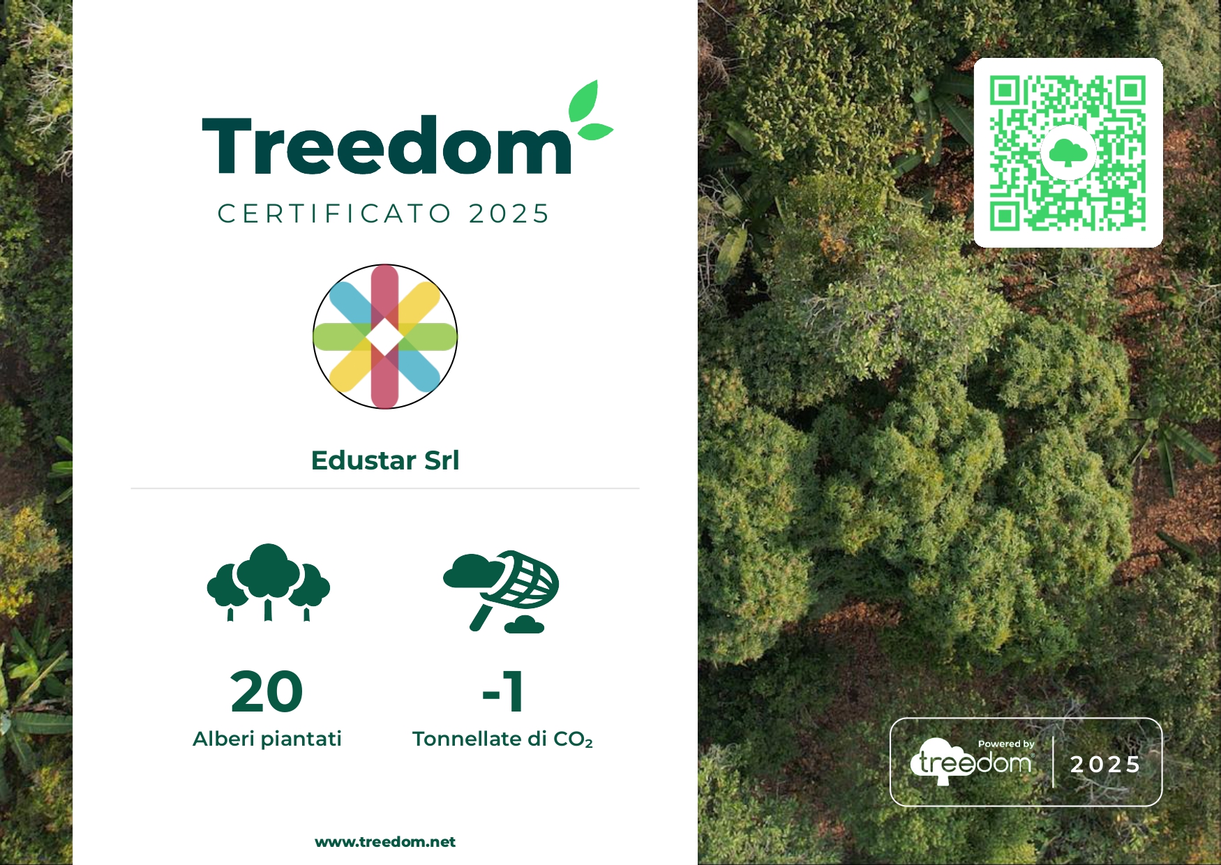 Edustar Srl | Edustar sostiene l’ambiente: piantati nuovi alberi con ...